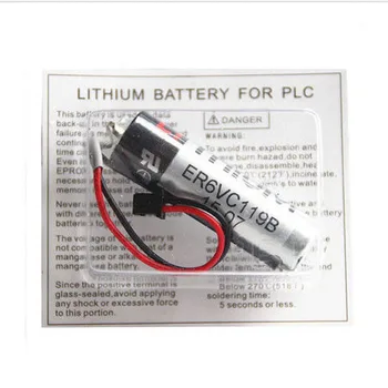 Nueva ER6V 3.6 V 2400mAh batería de Li-ion de Litio Repalcement Batería Para TOSHIBA ER6VC119A ER6VC119B Industrial Servo PLC de la Batería