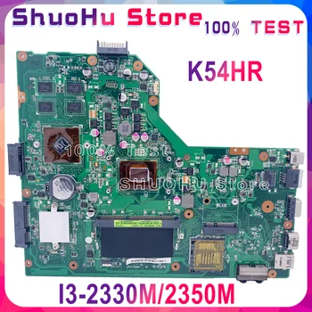 KEFU K54HR de la Placa base De ASUS K54LY K54HR X54H X54HR de la Placa base del ordenador Portátil de 1GB HM65 I3-2330M/I3-2350M Probado al del trabajo original