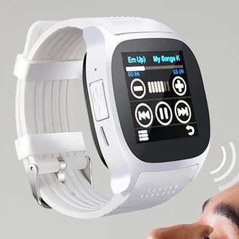 T8 Bluetooth 1.58' Inteligente reloj de Pulsera de Soporte SIM/TFcard LCD de la Pantalla Táctil de Fitness Tracker Reloj deportivo Control Remoto de la Cámara