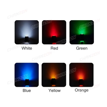 5mm de Precableado LED Kit de 12V Difusa de Diodo Emisor de Luz Indicador de la Lámpara del Bulbo Blanco Rojo Verde Azul Amarillo Naranja Con 8mm Titular