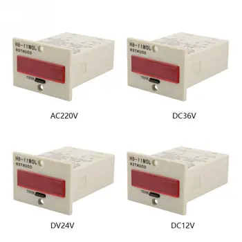 JDM11-6H 6 Dígitos Contador Electrónico de la Herramienta de AC220V / DC36V / DC 24V / DC 12V