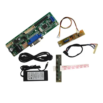 V. M70A VGA Controlador de LCD Kit de Placa De 1024x768 B141XG03 LQ133X1LH04 Q133X1LH13 CCFL LVDS Monitor