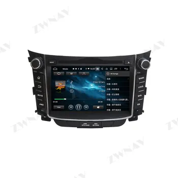 PX6 4+64GB Android 10.0 Coche Reproductor Multimedia Para Hyundai I30 Elantra GT 2012+ Navi Radio navi estéreo IPS de la pantalla Táctil de la unidad principal