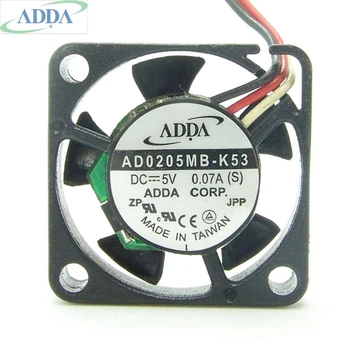 PARA ADDA AD0205MB-K53 2507 2.5 cm 25 mm DC 5V 0.07 UN disco duro portátil ventilador