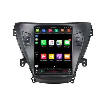 Tesla Estilo carplay Android 9 del Coche de la pantalla, el Reproductor Multimedia Para Hyundai Elantra 2011-2016 GPS Navi de Audio Radio estéreo de la unidad principal