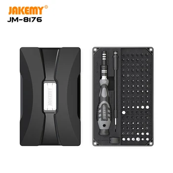 JAKEMY 106 EN 1 Destornillador de Precisión Establecidos Magnético Torx Bits de Tornillo de ajuste del Controlador para el iPhone PC de la Computadora Electrónica de Reparación de Herramientas