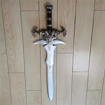 Cosplay World of Warcraft de la agonía de escarcha Sheephead Espada de la Proposición Ovejas Cabeza de la Espada, Juego de Halloween de Película de 100 CM de la PU Modelo de Juguete