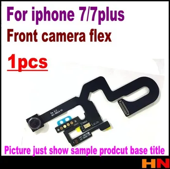 1pcs Para iPhone 7 7plus 4.7 5.5 Proximidad de la Inducción del Sensor de Luz flex y el Pequeño Frontal de la Cámara de la Asamblea Flex Cable