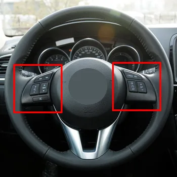 Para Mazda 3 Atenza Axela CX5 Piezas de Coches Multifunción de Audio Multimedia Interruptor de Control de Crucero En Off de Dirección Botón de la Rueda