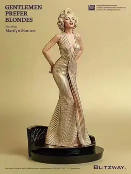 42cm 1/4 de Escala Rubias Marilyn Monroe Estatua de pvc Sexy Figura de Colección Modelo de Juguete de envío gratis