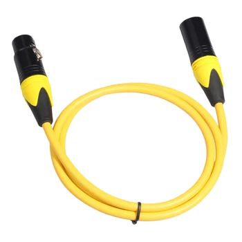 XLR Macho a Hembra Cable de Micrófono 3.3 ft-16.4 ft, 5 Colores y 4 Tamaños para Elegir