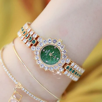 Las mujeres famoso reloj de lujo de las marcas de 2020 de Diamante de Cristal de acero Inoxidable Pequeños Relojes de Señoras Para Mujer reloj de Pulsera Relogio Feminino