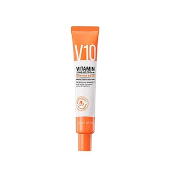 ALGUNOS POR MI V10 Vitamina Tono Crema 50ml Vitamina Esencia de la Fundación de la Cara de Maquillaje Iluminador de la Piel Hidratante Bomba de Corea Cosméticos