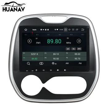 HUANVA Android 8.0 32G Coche de CD Reproductor de DVD GPS de navegación Para Renault Captura de 2016+ reproductor multimedia grabadora de cinta de 8-Core Audio