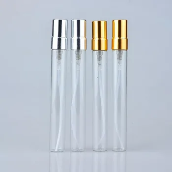 10 Piezas/10 ML Recargable Parfum vaporizador de Viaje Botella , Portátil Perfume de la Botella de Spray con Bomba de Aluminio