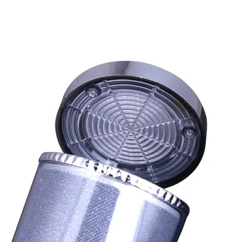 Dropshipping LED Coche Cenicero Portátil Contenedor de Humo Titular de la Copa Colorido de Almacenamiento de la Copa del Cigarrillo de Ceniza de Cigarro Bandeja Para Auto