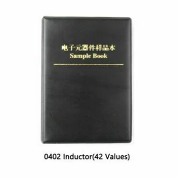 0201/1206/0402/0805 SMD Chip Inductancia Surtido Folleto Kit de libros de Muestras de 0.6 nH-120nH SMD SMT Chip Inductor