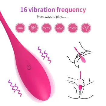 Inalámbrica de la APLICACIÓN de Control de Vibración del Huevo Vibrador Portátil Bragas Vibradores de Punto G Estimulador Vaginal Kegel Pelota de Juguete del Sexo Para las Mujeres