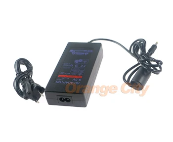ChengChengDianWan NOS conecte el Adaptador de Cable de Alimentación de Reemplazo Para PS2 Playstation 2 70000 Consola Slim Negro