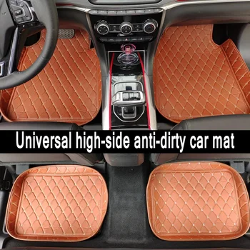 ZHAOYANHUA Universal de coche alfombras de coche ajuste de LHD y RHD Todos los Modelos BMW Mini Clubman Compatriota Paceman UNO Coopers
