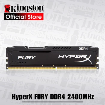 Kingston HyperX FURY 4GB 8GB 16GB DDR4 2400MHz PC Memoria RAM DIMM 288 pines de Escritorio de Ram Memoria Interna RAM Para los Juegos de Ordenador de Ram