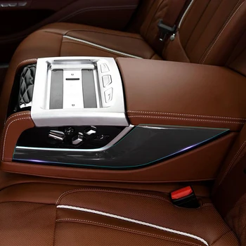 La Mano derecha de la Unidad Interior del Coche Película de Protección Transparente, Consola Central Engranaje del Panel de la etiqueta Engomada para el BMW serie 7 G11 G12 740d 750i