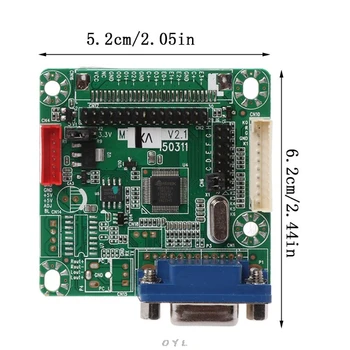 Controlador de la Junta de MT561-B Universal LVDS LCD de la Pantalla del Monitor Controlador de 5V 10-42