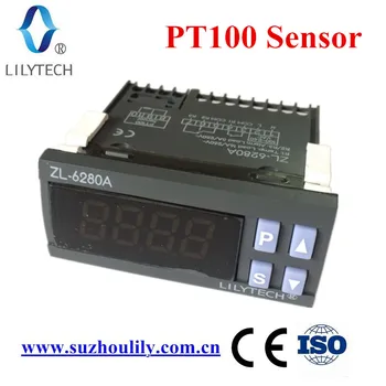 ZL-6280A, 400C, 16A, PT100, Controlador de Temperatura PT100 Termostato, el termostato digital de alta temperatura, Lilytech