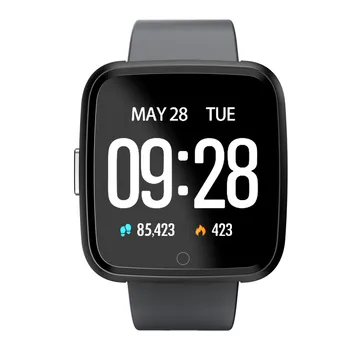Producto más vendido en el año 2020 Y7 Bluetooth Reloj Inteligente de la Frecuencia Cardíaca de la Pantalla a Color Podómetro Para Android, Para iOS de Apoyo al Mayoreo
