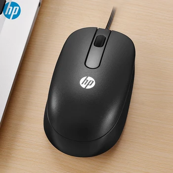 HP ratón con cable 1000 DPI portátil de Juegos de PC de la oficina de negocio en casa mouse USB