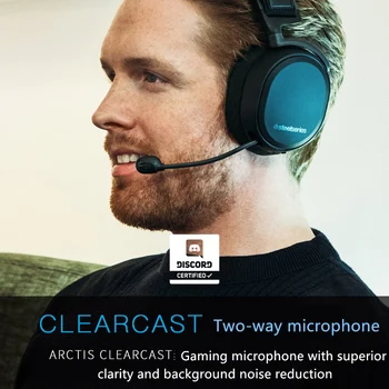 SteelSeries Arctis Pro Wireless Gaming Headset - sin pérdida de Alta Fidelidad Inalámbrica + Bluetooth para PS4 y PC