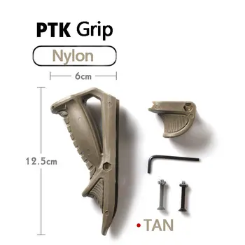 Tactical Airsoft Foregrip de Nylon Mango de Triángulo Titular de 20mm de Ferrocarril Juego de Disparos de Accesorios de Caza Militar de Paintball Partes