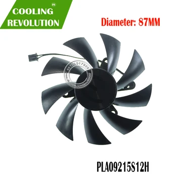 Gráficos Ventilador PLA09215S12H DC12V 0.55 UN 2PIN para la EVGA GEFORCE GTX 750 Ti SC MINI ideo ventilador de refrigeración de la tarjeta Gráfica