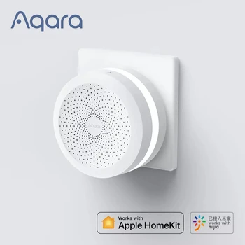Aqara Concentrador Inalámbrico Smart Home Puente para el Sistema de Alarma,domótica,Monitor Remoto de Control,compatible con Apple HomeKit