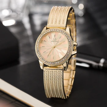 Las mujeres relojes de pulsera conjunto con el gran regalo de la caja de reloj de 2019 nueva ZONMFEI Marca 3 PCS reloj de pulsera pulsera de regalo para un buen amigo caliente