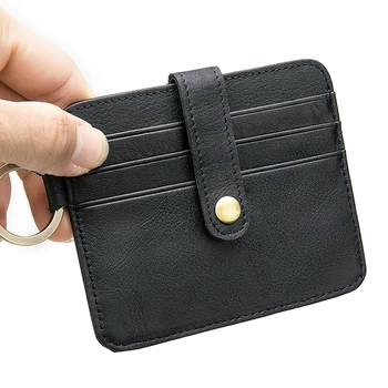 WESTAL de los hombres de cuero genuino cartera bolso pequeño para los hombres slim cartera monedero corto masculino de crédito titular de la tarjeta de delgado de los hombres bolsa de 9024
