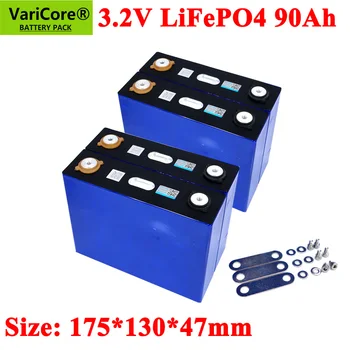 3.2 V 90Ah pack de baterías de Litio LiFePO4 monoéster de phospha Gran capacidad de 12V 24V 48V 90000mAh Motocicleta Coche Eléctrico de baterías de motor