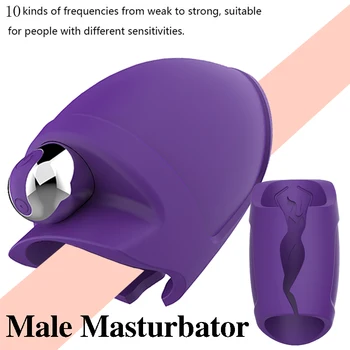 La Masturbación masculina Bolsillo Coño Recargable Pene Vibrador de 10 velocidades Vibrador Juguete Adulto del Sexo del Producto del Sexo para el Hombre