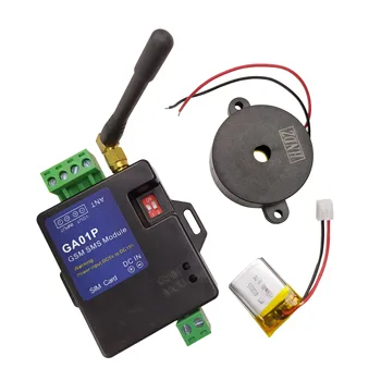 GA01P máquina Expendedora de alarma GSM cuadro de soporte de potencia de alerta de error de una alarma entrada de alarma salida de voltaje