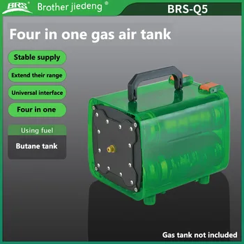 BRS Policarbonato de Picnic Camping Viajes de Alimentación de los Tanques de Gas de la Unidad de Reciclaje de Botella Caso de Energía Exterior Almacén Q5