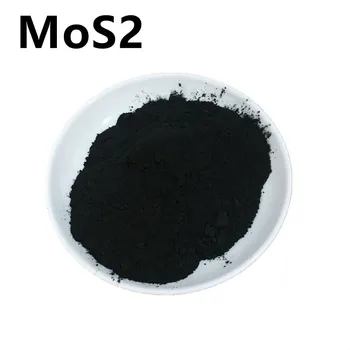 MoS2 de Alta Pureza en Polvo 99.9% Supramoly Disulfuro de Molibdeno Lubricar Ultrafino Nano Polvos Acerca de buffer en polvo 100-500Gram