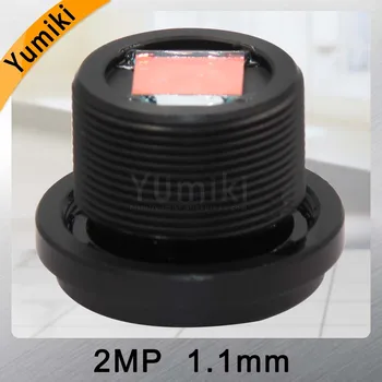 Yumiki 2MP 1.1 mm cctv de la lente de 1/4