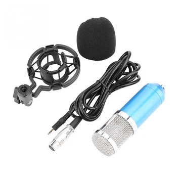 Profesional de Micrófono de Condensador BM800 Estudio de Grabación del Micrófono BM800 Karaoke Microfone Para Equipo de transmisión en Vivo Cantar KTV