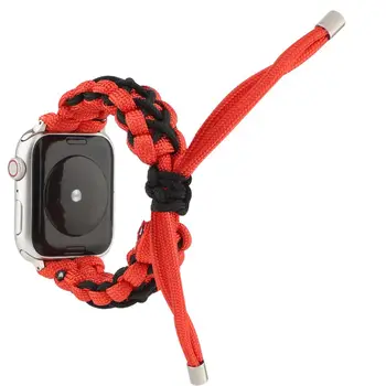 Para el Apple Watch 6 SE 5 4 3 2 1 Banda de la Correa de 38 mm 40 mm 42 mm 44 mm de Tejido de Nylon Correa de reloj de los Deportes de aire Libre de los Hombres reloj de Pulsera de la Correa.