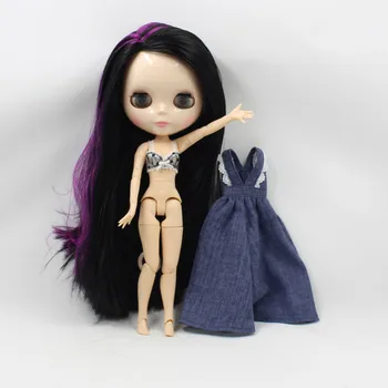 HELADO DBS Blyth muñeca de vestido de púrpura pantalones bra trajes