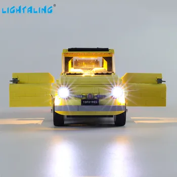 Lightaling De Luz Led Kit Para El Creador Del Fiat 500 Auto Juguetes De Bloques De Construcción Compatible Con 10271 ( Set De Iluminación Solamente )