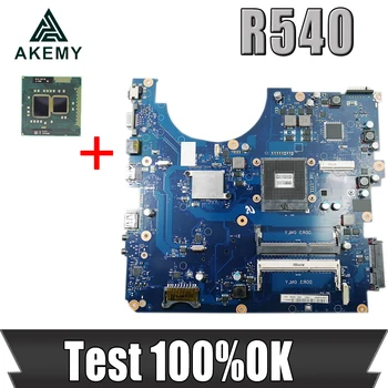 Akemy Para Samsung NP-R540 R540 de la Placa base del ordenador Portátil HM55 UMA HD DDR3 BA41-01219A BA92-06381B BA92-06381A