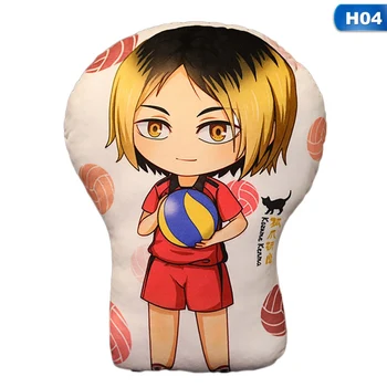 Anime japonés de Voleibol Juvenil 3D Almohada Cojín de Asiento de la Sala de estar de ropa de Cama de Felpa de Peluche Muñecas Decorativas Casa 30cm Juguetes de Regalo