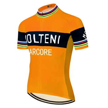 2020 EQUIPO de pro MOLTENI ciclismo jersey de los hombres de manga corta ciclismo desgaste de verano transpirable de secado rápido camiseta ciclismo
