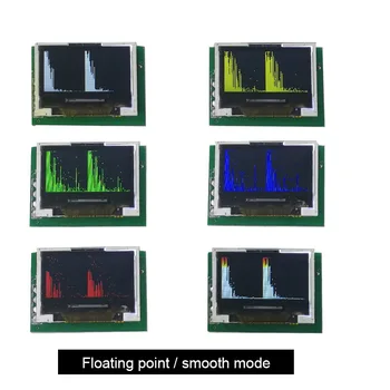 Lusya NUEVO MINI 0.96 Pulgadas OLED Pantalla de Espectro el Analizador en doble canal de Color de la música espectro módulo de visualización G4-003